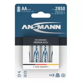   ANSMANN akku, ceruza, AA, 2850 mAh, Nagy energiafogyasztású eszközökhöz is, 4 db