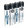 ANSMANN akku, micro ceruza, AAA, 1100 mAh, 4 db