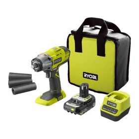   Ryobi 18V One Plus™ három sebességes 1/2 ütvecsavarozó, 1x 2,0Ah akkumulátor, töltő - R18IW3-120S