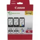 Canon PG-575XLx2 (2x15 ml) + CL-576XL (1x13 ml) + 50 lap GP501 10x15 fényes fotópapír Multipack