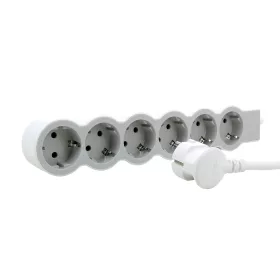   Legrand 694557 6x Schuko aljzat 1,5m vezetékkel fehér-szürke elosztósor