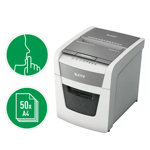 Leitz IQ AutoFeed SmallOffice 50 P4 Pro autotomata iratmegsemmisítő