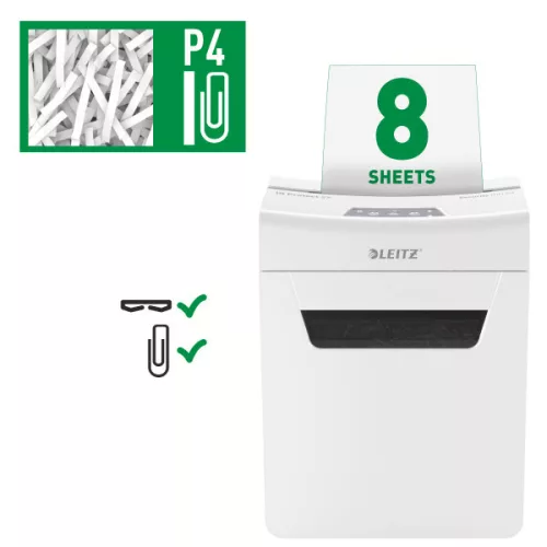 Leitz IQ Protect Premium 8X iratmegsemmisítő