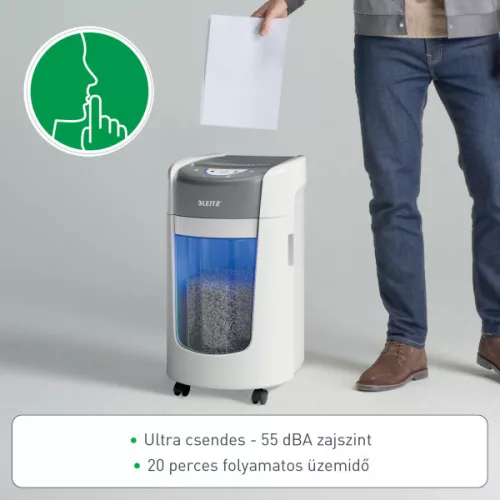 Leitz IQ OptiMax Home Office 225 P5 iratmegsemmisítő ; 83580000