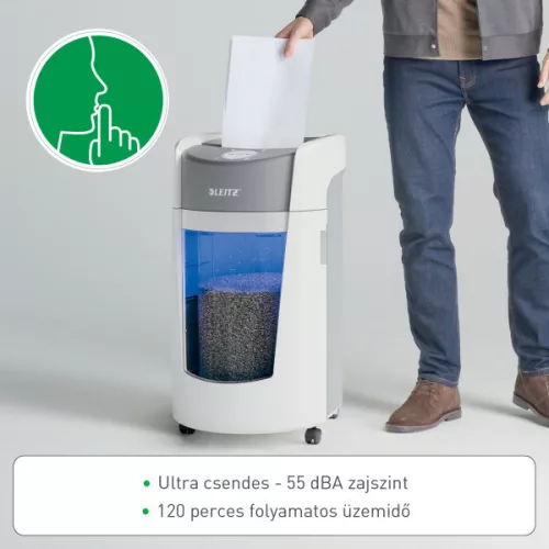 Leitz IQ OptiMax Office P5 iratmegsemmisítő