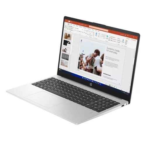 HP255G10 notebook, 15.6" FHD AG SVA  250Nits, AMD Ryzen5 7530U HC, 8GB, 512GB PCIe SSD, Radeon RX Vega 7, Silver, WIN11, 3 év gar