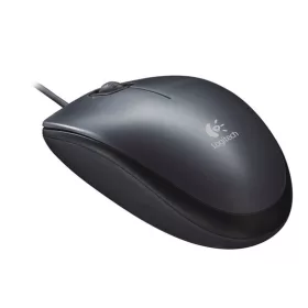 Logitech M90 vezetékes, szürke, egér