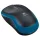 Logitech M185 vezeték nélküli, fekete-kék, egér