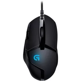   LOGITECH Egér vezetékes G402 Hyperion Fury, Gamer, Ultra Fast FPS, 4000 DPI, USB, 144g, fekete