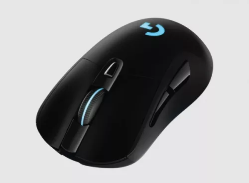 Logitech G703 vezeték nélküli, fekete, gamer egér