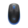 Logitech M190 vezeték nélküli, kék, egér