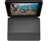 Logitech Rugged Folio Ultra-protective keyboard case with Smart Connector for iPad (7th, 8th and 9th gen) - Graphite - UK