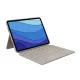 Logitech Combo Touch Detachable keyboard case with trackpad for iPad Pro 11-inch (1st, 2nd, 3rd and 4th gen) - Sand - US