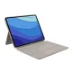Logitech Combo Touch Detachable keyboard case with trackpad for iPad Pro 12.9-inch (5th and 6th gen) - Sand - US
