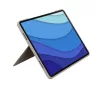 Logitech Combo Touch Detachable keyboard case with trackpad for iPad Pro 12.9-inch (5th and 6th gen) - Sand - US