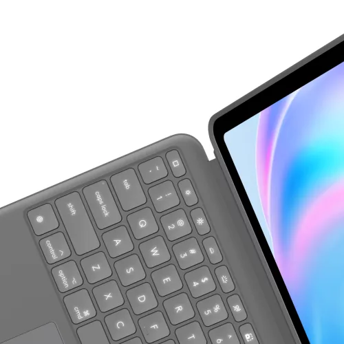 Logitech Combo Touch for iPad Air 13-inch (M2)-OXFORD-935OLD948,EMEA - Grey - US INT'L