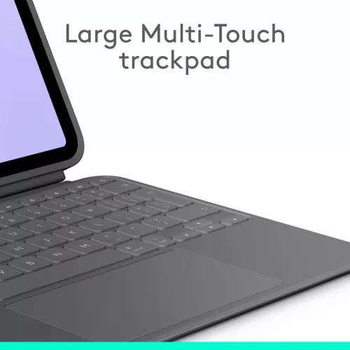 Logitech Combo Touch iPad Pro 11-inch (M4)-EMEA28-935 - Graphite - US