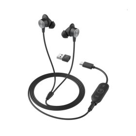 Logitech Zone Wired Earbuds zajszűrő mikrofonnal