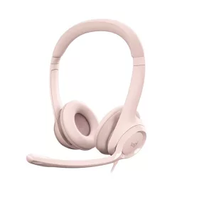 Logitech  H390 USB Computer Headset - Rose