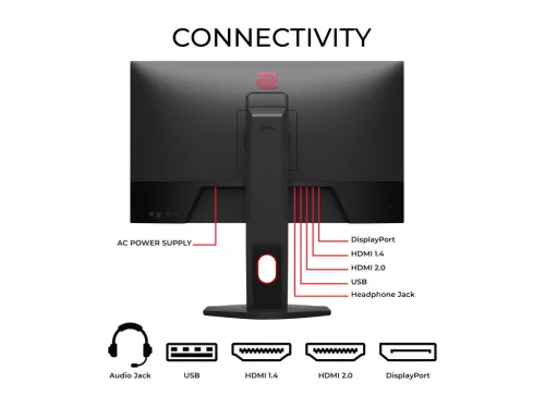 BENQ 24" XL2411K FHD TN 16:9 ZOWIE gamer monitor