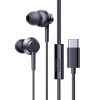 Baseus Encok CZ11 Wired Earphones USB Type-C mikrofonos fülhallgató, fekete