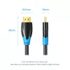 Vention HDMI 1.4, (fekete), 12m, kábel