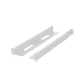   Lanberg AK-1901-S 19" 1U 397x680mm állítható szürke rack sín készlet