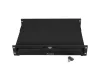 Lanberg AK-2001-B 19" 2U 483x360mm 4x ponton rögzíthető 90kg terhelhetőségű fekete rack fiók