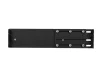Lanberg AK-2001-B 19" 2U 483x360mm 4x ponton rögzíthető 90kg terhelhetőségű fekete rack fiók