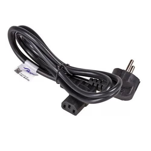 Akyga AK-PC-02C Szög PC tápkábel - 1.5 m