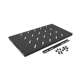  Lanberg 19" fix polc/tálca 1U/486x270mm 120kg maximum terhelhetőség fekete