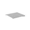 Lanberg 19" fix polc/tálca 1U, szürke, 800mm mély álló szekrényhez