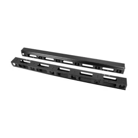   Lanberg Függőleges kábelvezető csatorna 27U 19" szabadon álló szekrényhez 2db, fekete
