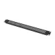 Lanberg 19" 1U perforált takaró panel, fekete