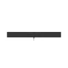 Lanberg 19" fiók, 1U/483×270 mm,  30 kg maximum terhelhetőség:, fekete