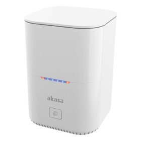   Akasa DuoDock MX - 2 M.2 PCIe NVMe SSD dokkoló állomás offline klónozással - AK-DK09U3-WHCM