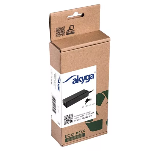 Akyga AK-ND-69 45W HP Hálózati töltő adapter
