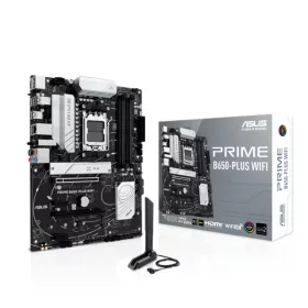   Asus Alaplap - AMD PRIME B650-PLUS WIFI AM5 (B650, ATX, 4xDDR5 7200+MHz, 4xSATA3, 2x M.2, HDMI+DP)