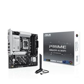   Asus Alaplap - Intel PRIME B860M-A WIFI s1851 (B860, 4xDDR5 8666+MHz, 4xSATA3, 2xM.2, HDMI+2xDP)