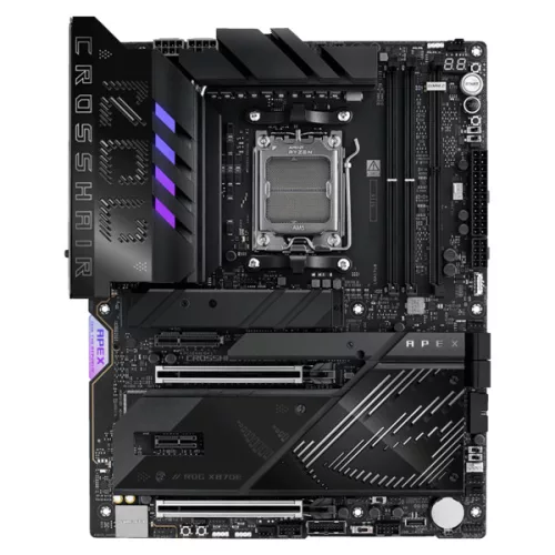 Asus Alaplap - AMD ROG CROSSHAIR X870E APEX AM5 (X870, ATX, 2xDDR5 9600+MHz, 4xSATA3, 5x M.2, 2xUSB4)