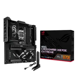   Asus Alaplap - AMD ROG CROSSHAIR X870E EXTREME AM5 (X870, ATX, 4xDDR5 9000+MHz, 4xSATA3, 5x M.2, HDMI+2xUSB4)