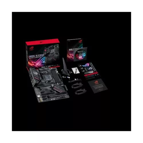 Asus Alaplap - AMD ROG STRIX B550-F GAMING (WI-FI) AM4 (B550, 4xDDR4 5100MHz, 6xSATA3, 2x M.2, 6xUSB2.0, 8xUSB3.2)