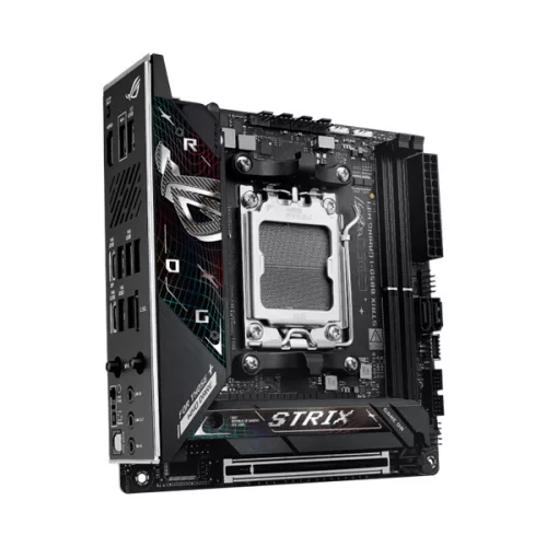 Asus Alaplap - AMD ROG STRIX B850-I GAMING WIFI AM5 (B850, ATX, 2xDDR5 8400+MHz, 2xSATA3, 2x M.2, HDMI+USB-C)
