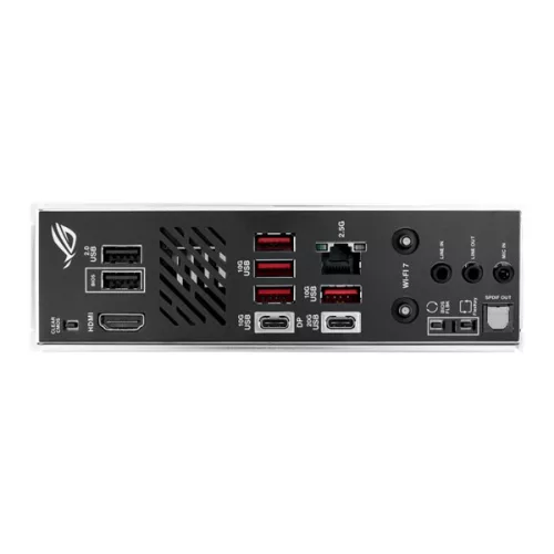 Asus Alaplap - AMD ROG STRIX B850-I GAMING WIFI AM5 (B850, ATX, 2xDDR5 8400+MHz, 2xSATA3, 2x M.2, HDMI+USB-C)