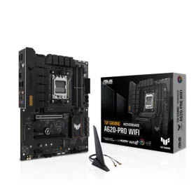   Asus Alaplap - AMD TUF GAMING A620-PRO WIFI AM5 (A620, 4xDDR5 7600+MHz, 1x 2,5 Gb LAN, 2xM.2, 4xSATA3, HDMI+DP)