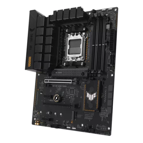 Asus Alaplap - AMD TUF GAMING A620-PRO WIFI AM5 (A620, 4xDDR5 7600+MHz, 1x 2,5 Gb LAN, 2xM.2, 4xSATA3, HDMI+DP)