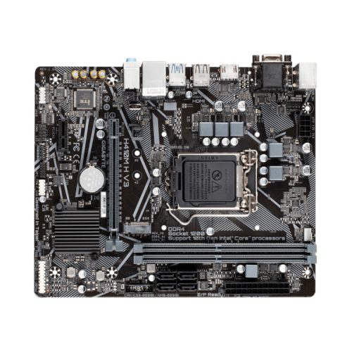Gigabyte Alaplap - Intel H410M H V3 s1200 (H510, 2xDDR4 2933MHz, 1xGBE LAN, 4xSATA3, M.2, 6xUSB2.0, 4xUSB3.2)