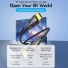 Vention HDMI/M -> HDMI/M HD, (8K, optikai kábel, fekete, 1080P@160Hz /2K@144Hz /4K@120Hz / 8K@60Hz, Átviteli sebesség: 48Gbps), 2m, kábel