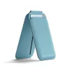 Satechi Vegan-Leather Magnetic Wallet Stand, Magsafe Compatible - Light Blue