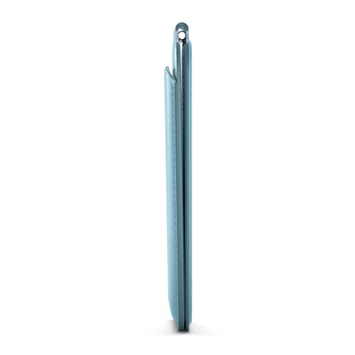 Satechi Vegan-Leather Magnetic Wallet Stand, Magsafe Compatible - Light Blue